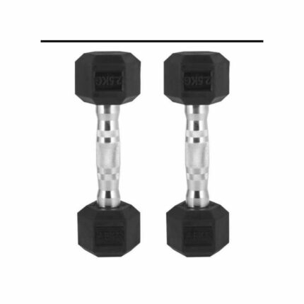 Paire haltère (5 kg x 2) - Noir