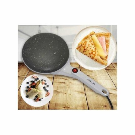 Poêle Crêpière Électrique - Antiadhésif - 600w