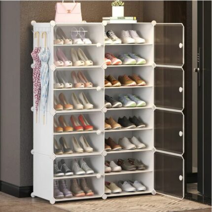 Rangement de Chaussures en plastique 36 paires